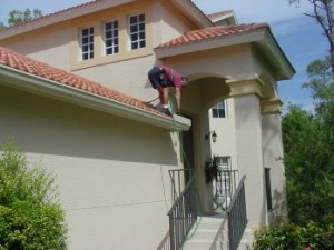 Cleaning Gutter