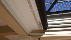 Roof leak causes major rotten wood