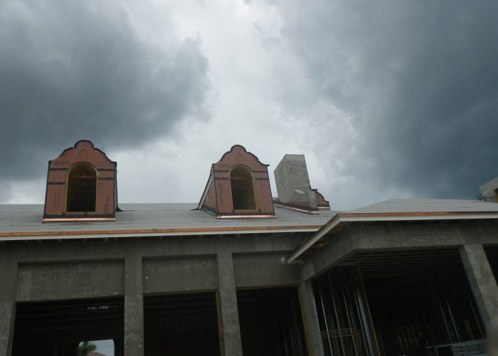 SA Cap Dry In and Copper Flashings for Slate Roofing in Naples, FL