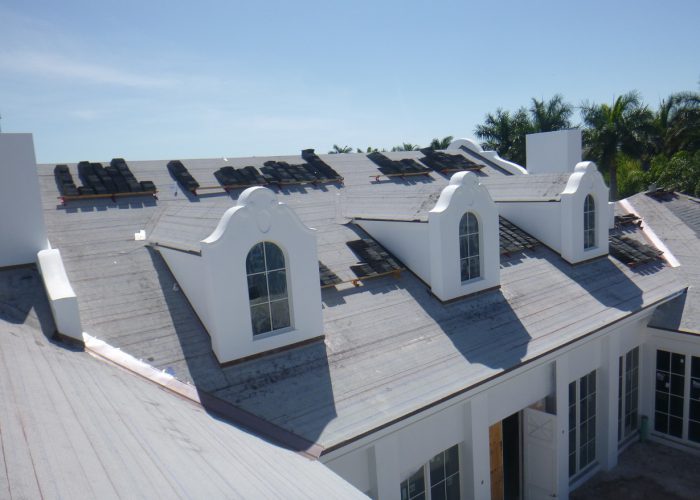 SA Cap Dry In and Copper Flashings for Slate Roofing in Naples, FL
