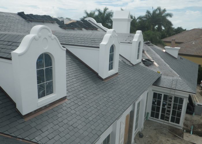 Buckingham Black Slate Roofing