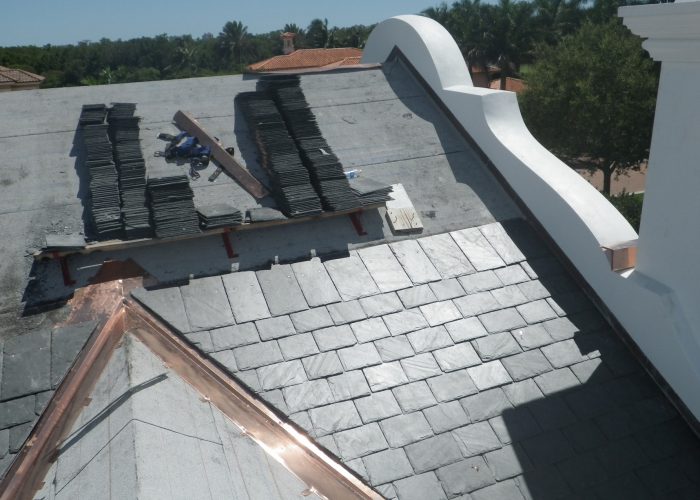 Buckingham Black Slate Roofing