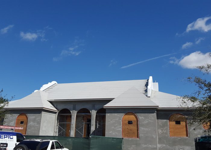 SA Cap Dry In and Copper Flashings for Slate Roofing in Naples, FL